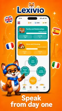 Lexivio language lesson screenshot
