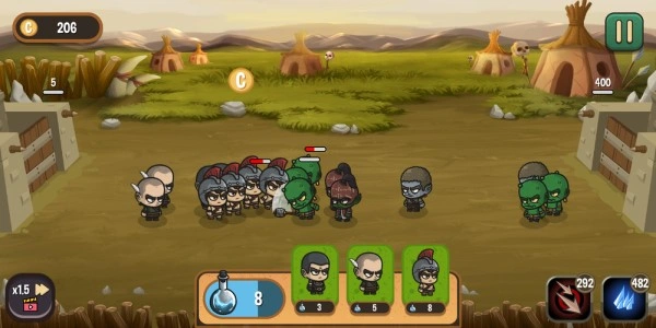 Warriors Adventure – Offline RPG strategy game