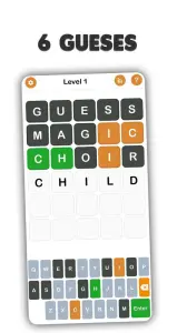 Word Guess gameplay screenshot